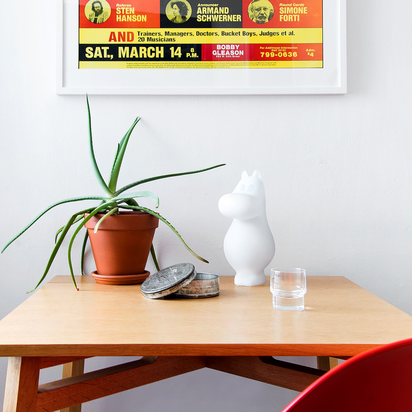 Moomin Light - Muumipeikko S - Moomintroll table lamp